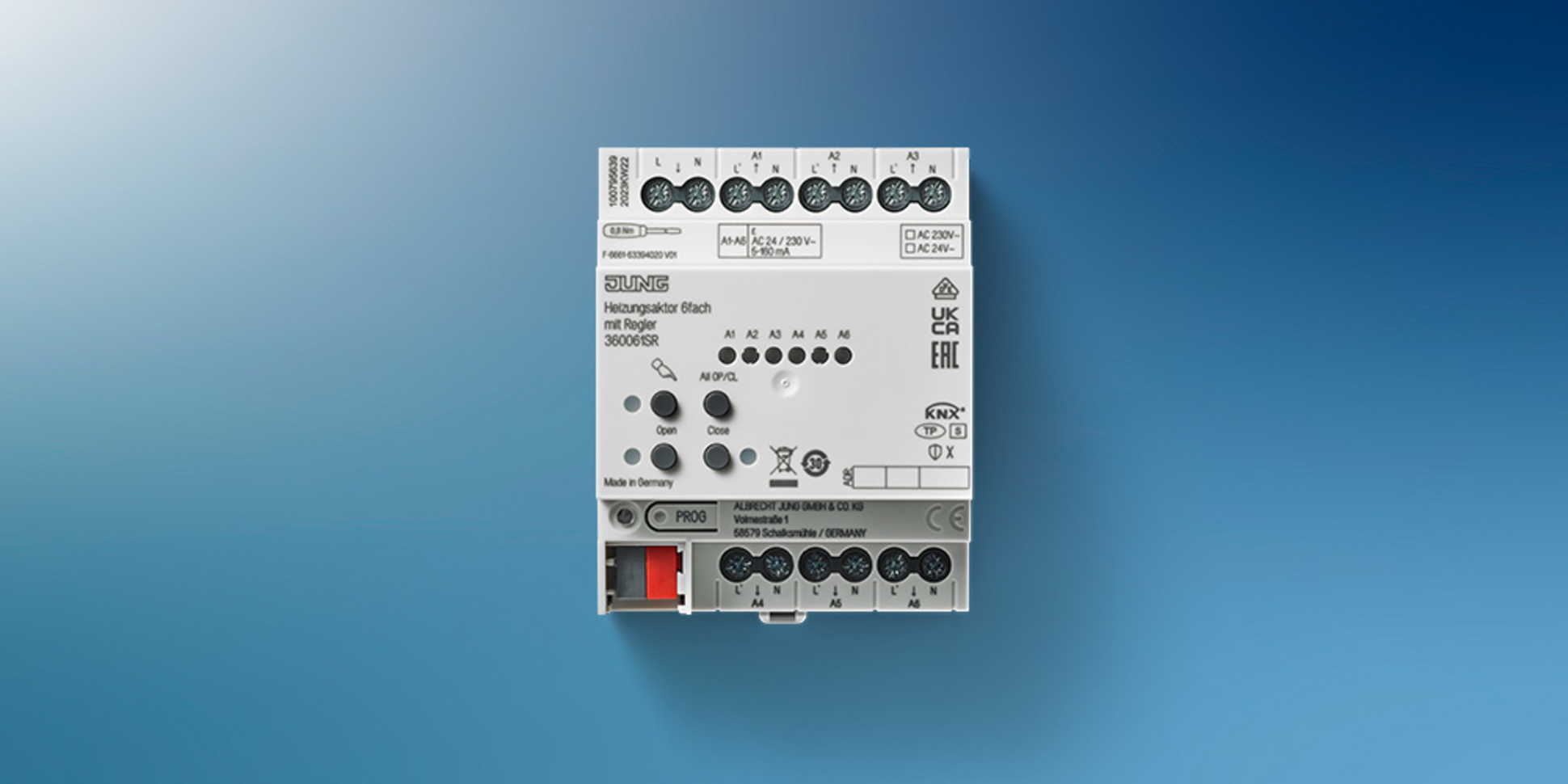 KNX Heizungsaktor 6-fach bei Marc Swoboda Elektrotechnik in Mannheim